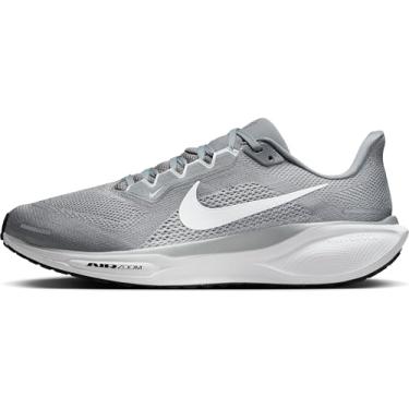 Imagem de Nike Pegasus 41 Tênis de corrida masculino (FD2722-009, cinza claro/cinza lobo/platina pura/branco), Cinza claro/branco/cinza lobo/platina pura, 42