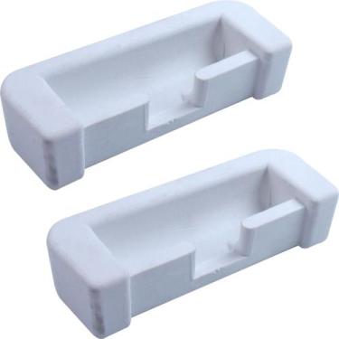 Imagem de 02 Borrachas Da Dobradiça Cabeçote Reta Industrial Costura - Evolvere