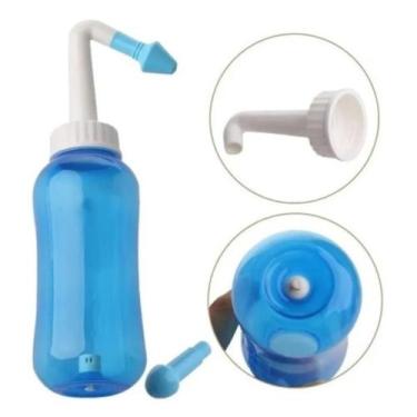 Imagem de Higienizador Ducha Lavagem Nasal Sinusite 2 Bicos 300Ml - Usc