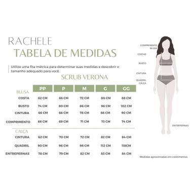 Imagem de Conjunto Scrub Pijama Cirúrgico Verona Marrom Couro Toque geladinho