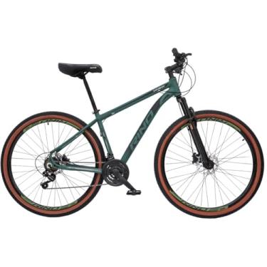 Imagem de Bicicleta 29 RINO Everest XR 21v Hidráulico Roler Cambios SH Faixa (Verde Exercito, 21)