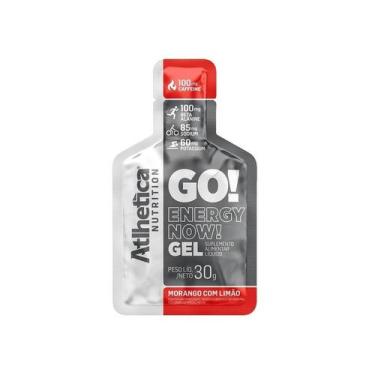 Imagem de GO Energy Now Gel (30g) - Sabor: Morango c/ Limão - Atlhetica Nutritio