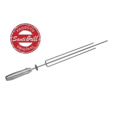 Imagem de Espeto espada tridente para grill giratório - SantiGrill