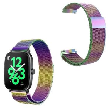 Imagem de Pulseira Para Haylou Rs5 2,01 - Metal Com Fecho De Imã - Tech King