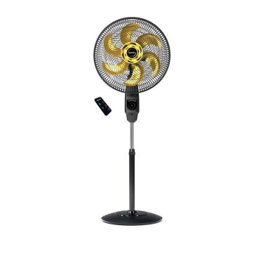 Imagem de Ventilador De Coluna Mallory Chronos 40 Cm Preto E Dourado 127V