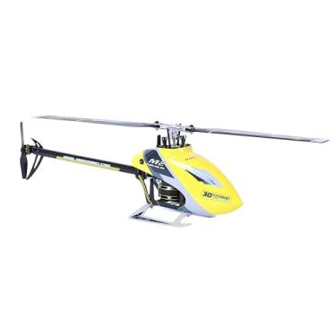 Imagem de OMPHOBBY M2 EVO MK2 RC Helicopter for Adults Dual Brushless Motors Direct-Drive 6 Channel RC Helicopters Outdoor, Superior 3D Remote Control Plane Gifts Newly Upgraded Mini Drone BNF Yellow