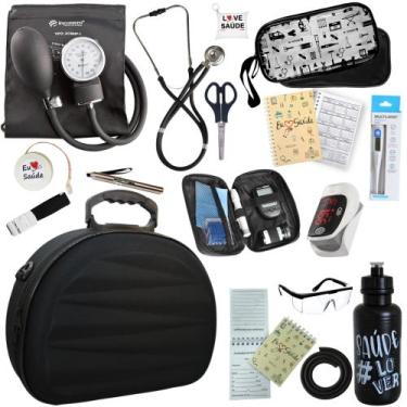 Imagem de Kit Enfermagem Super Luxo Maleta Exclusiva Completo - PA MED/ PREMIUM/