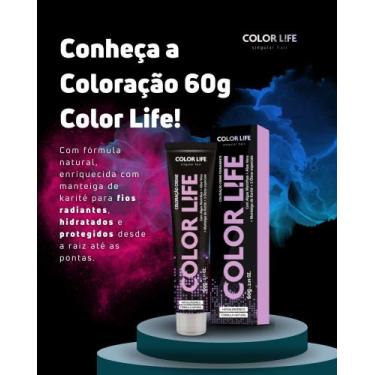 Imagem de Coloração Creme Color Life nº 10.89 - Louro Claríssimo Pérola