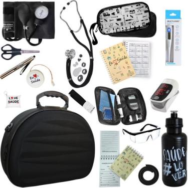 Imagem de Kit Enfermagem Super Luxo Maleta Exclusiva Completo - PA MED/ PREMIUM/