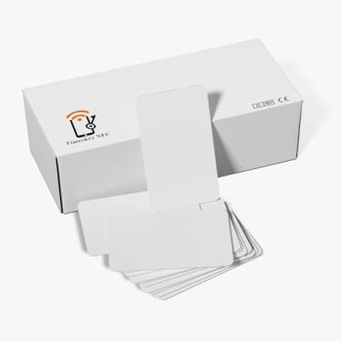 Imagem de Timeskey NFC 1000 Pcs Mifare Classic 1K Rfid Smart Cards Iso 14443A Cartões Rfid 13,56 Mhz Mifare Classic 1K Chip Imprimível Rfid Hotel Card M1 S50 Card