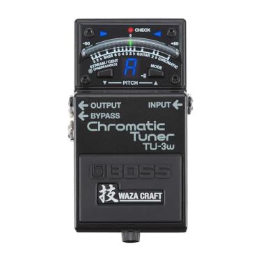 Imagem de Afinador cromático Boss TU-3W Waza Craft com bypass