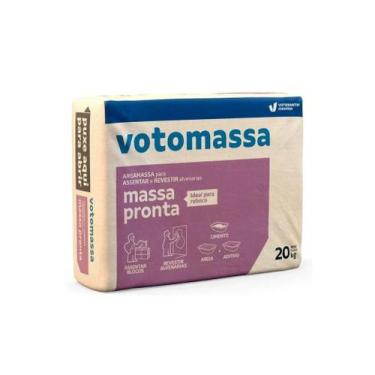 Imagem de Argamassa Massa Pronta 20kg Cinza - Votomassa
