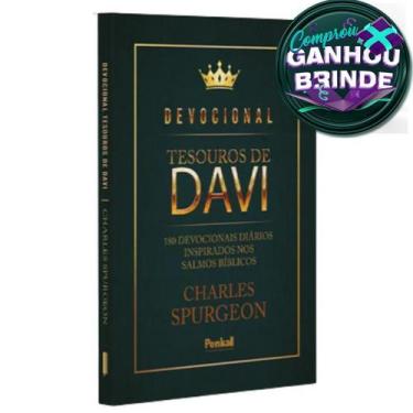 Imagem de Livro Devocional Tesouros de Davi  Charles Spurgeon Cristão Evangélico