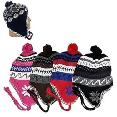 Imagem de Kit 5 Touca Gorro Peruana Forro Estilo Chaves - Touca Gorro  Conforto 