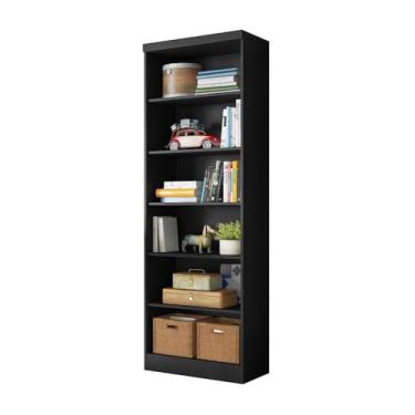 Imagem de Livreiro Vertical 6 Prateleiras Preto - Belliv Decor