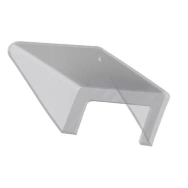 Imagem de KAIYUEMAOYI Caixa de saída à prova d'água para tomadas externas, caixa à prova d'água para soquetes, capa de chuva para protetor de interruptor, Claro