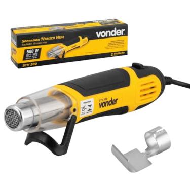 Imagem de Soprador Térmico de Ar Quente 500W com 2 Estágios Compacto e Seguro 2 Níveis de Temperatura 350ºC e 500ºC (110, Volts)