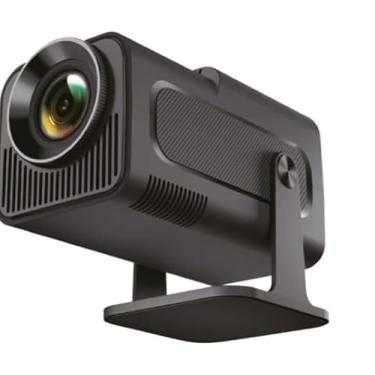 Imagem de Câmera de Projeção Digital HD, Lente Grande Angular, Base Ajustável, Preta