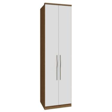 Imagem de Guarda Roupa Modulado 02 Portas com Prateleiras 234cm Setiba - Móveis 