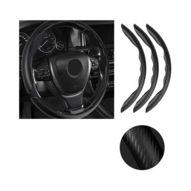 Imagem de Capa De Volante De Carro Antiderrapante De Fibra De Carbono 2/3pcs Ace