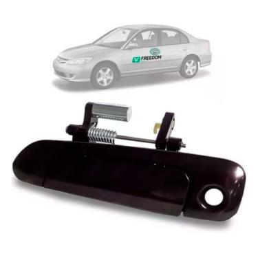 Imagem de Maçaneta da porta honda civic 1.7 2001 á 2006 externa dianteira lado e