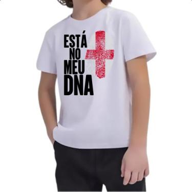 Imagem de Camiseta Infantil Esta no meu DNA Inglaterra - Alearts, 16
