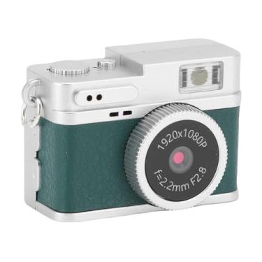 Imagem de GOWENIC Mini Câmera Digital Vintage, Ponto Retro de 1080p FHD e Câmera de Tiro, Tela Colorida IPS de 0,96 Polegadas, Luz LED Embutida, para Iniciantes Adolescentes Adultos (Verde)