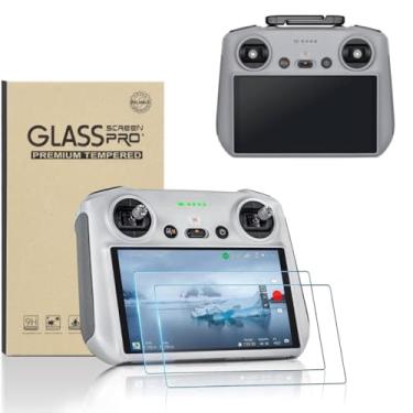 Imagem de Kit 2 Películas De Vidro Temperado Para Dji RC, RC2 Drones DJI Mini 3, Mini 4 Pro, Flip, Air 3, Mavic 3 Nf