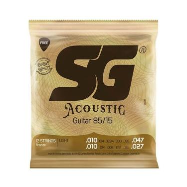 Imagem de Encordoamento Sg P/ Violão Aço 12 Cordas Bronze 85/15 10/47 - Ec0468