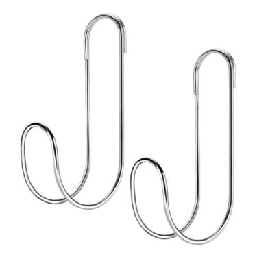 Imagem de Generic Suporte de mangueira de jardim de parede resistente com design de extremidade aberta, suporte de parede para presentes, de mangueira resistente para, 2 Partes