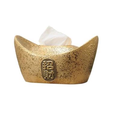 Imagem de ZzleoyuUUs-12 Capa de caixa de lenços chinesa, caixa de lenços da sorte, decoração de mesa de café, caixa de lenços de mesa de cerâmica para banheiro, bancada, cabeceira, suporte de caixa de lenços de