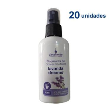 Imagem de Kit 20 Bloqueador Free Coco de Odor Sanitário Aromas Marca Senalândia 