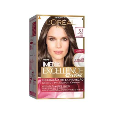 Imagem de Tintura Imédia Exellence 5.1 Castanho Claro Acinzentado - Imedia