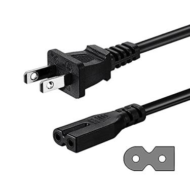 Imagem de Cabo de alimentação de 3 metros para Smart TV LED Vizio E-M Series, cabo de alimentação polarizado longo para substituição do sistema Soundbar Vizio