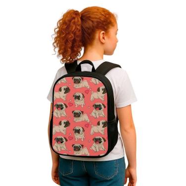 Imagem de Mochila Escolar Média Infantil 10 Litros Nylon Reforçada Desenho Versátil Passeio Lili-Masculino