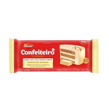 Imagem de Cobertura Confeit. Branco Barra 1.010kg Harald