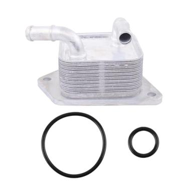 Imagem de NewYall Resfriador de óleo do motor de transmissão com junta para Honda Accord Civic 2016-2021 CR-V 2015-2021 25560-5LJ-004 Aquecedor CVTF Refrigerador de óleo fluido de transmissão