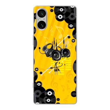 Imagem de Capa Adesivo Skin354 Verso Para Sony Xperia 5 V (XQ-DE54) - KawaSkin