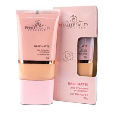 Imagem de PHALLEBEAUTY BASE MATTE ALTA COB COR 1 30G PH0586