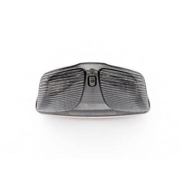 Imagem de TOPZONE Compatível com Suzuki 2008-2017 GSXR600; GSXR750 2008-2017; luz traseira de freio LED + função de indicador de seta integrada (lente de fumaça)