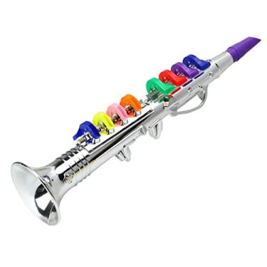 Imagem de Instrumentos Musicais Brinquedo Trompete Brinquedo Brinquedo Saxofone Instrumento de Seguro para Crianças Resistente à Corrosão Otamatone Deluxe Brinquedos Educativos para