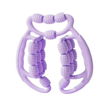 Imagem de harayaa Rolo de massagem para pernas, massagem de tecidos profundos, equipamento de musculação, grampo circular para pernas, rolo para celulite para braço e