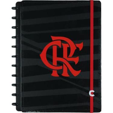 Imagem de Caderno Inteligente Grande Flamengo Rubro Negro 80 - Sao Domingos