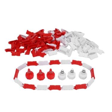Imagem de SPYMINNPOO 120pcs RC Car Race Cerca, Pista de Corrida Drift Runway Cercas Com Cones de 30pcs para Mini Carros