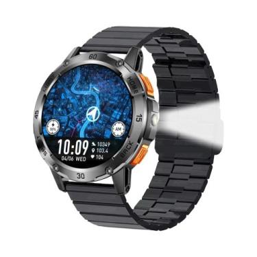 Imagem de Relógio Inteligente Militar À Prova D'Água Para Homens Com GPS, Lanter