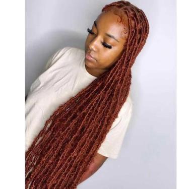 Imagem de Crochê Hair Soft Locs Faux Locs Braids 30 cm 350 g (6 pacotes) - Layas
