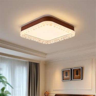 Imagem de Simplicidade Moderna Quarto Lâmpada De Teto LED Moda Arte Sala De Estar Estudo De Restaurante Quarto Infantil Corredor Varanda Luz (3849 57 * 57CM)