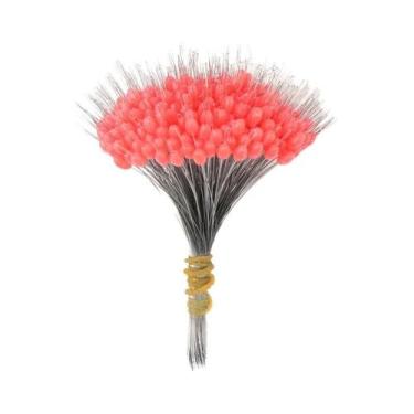 Imagem de 300 Peças De Flutuadores Ovais De Silicone Para Pesca, Parada De Linha