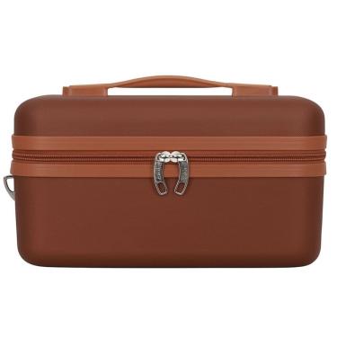 Imagem de Frasqueira Rígida com Alça Bolsa Necessaire Premium Porta Jóias e Maquiagem Estilo Baú - Mendoza - Cruzeiro