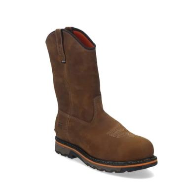 Imagem de Timberland PRO Bota masculina True Grit para trabalho industrial ocidental impermeável, Marrom - 2024 Novo, 8 Wide